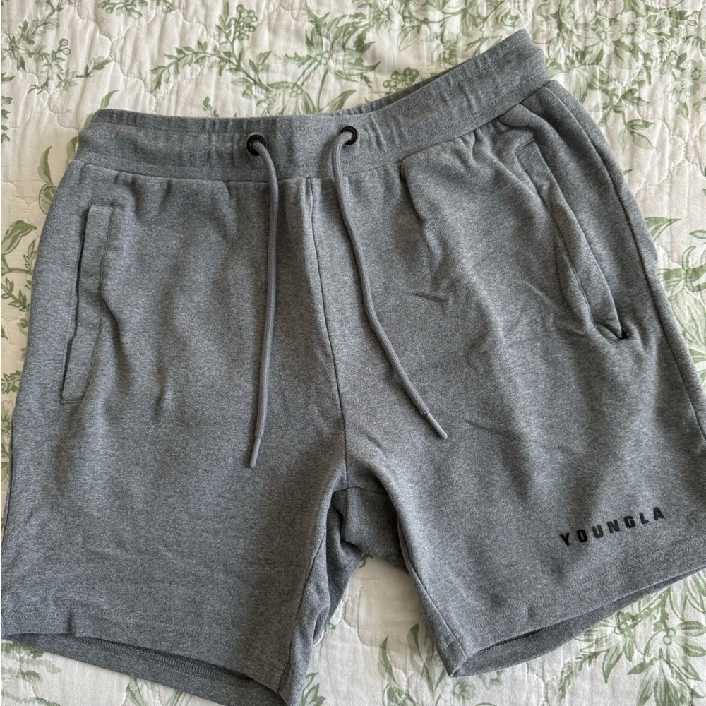 YoungLA Athletic Gray Men's Shorts